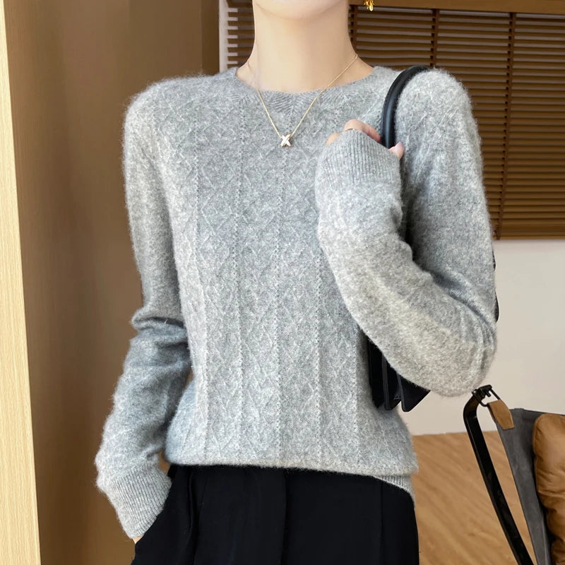 100% Merino Wool Women sweater