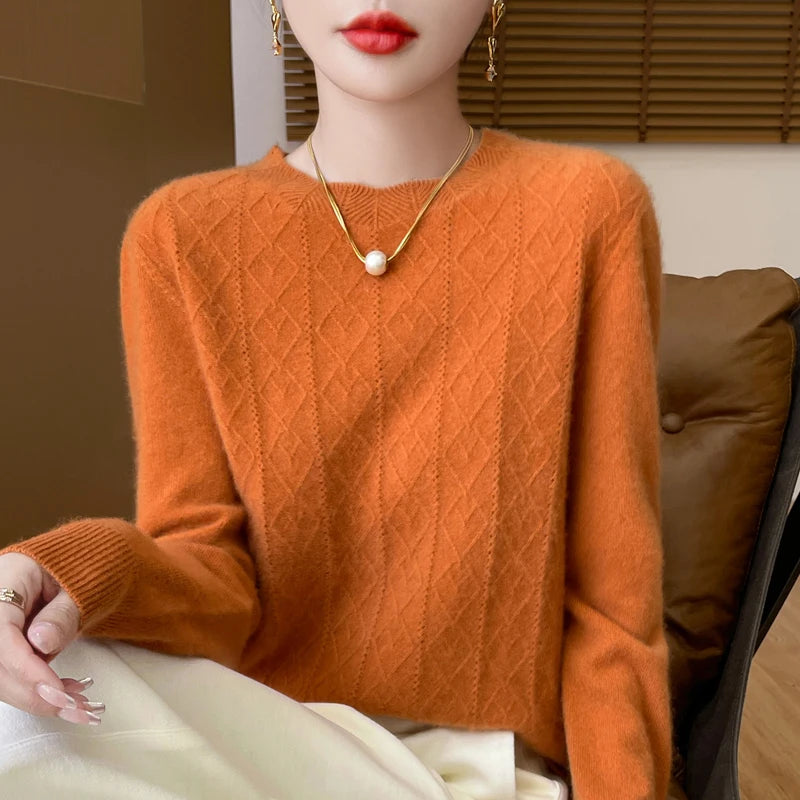 100% Merino Wool Women sweater