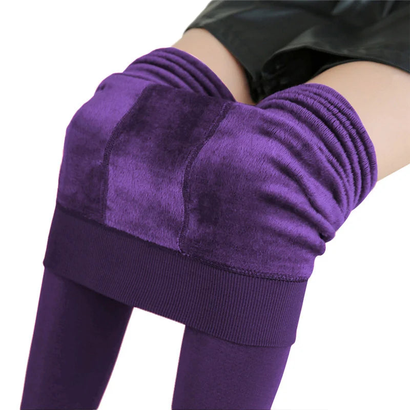 Women Winter Warm  Leggings High Waist, Stretchy