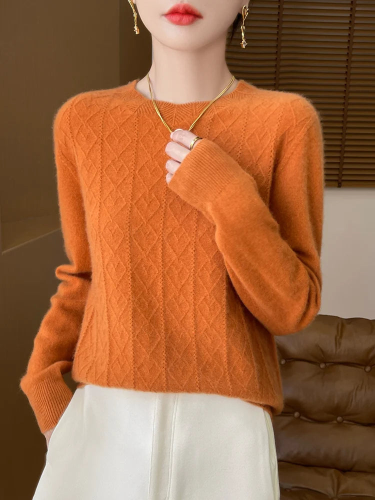 100% Merino Wool Women sweater