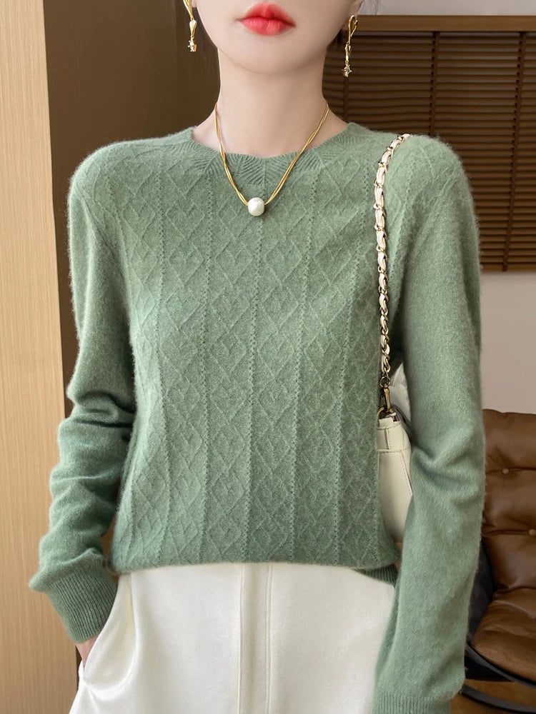 100% Merino Wool Women sweater