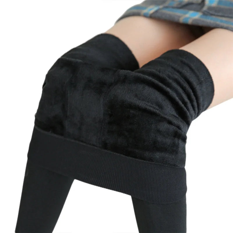 Women Winter Warm  Leggings High Waist, Stretchy
