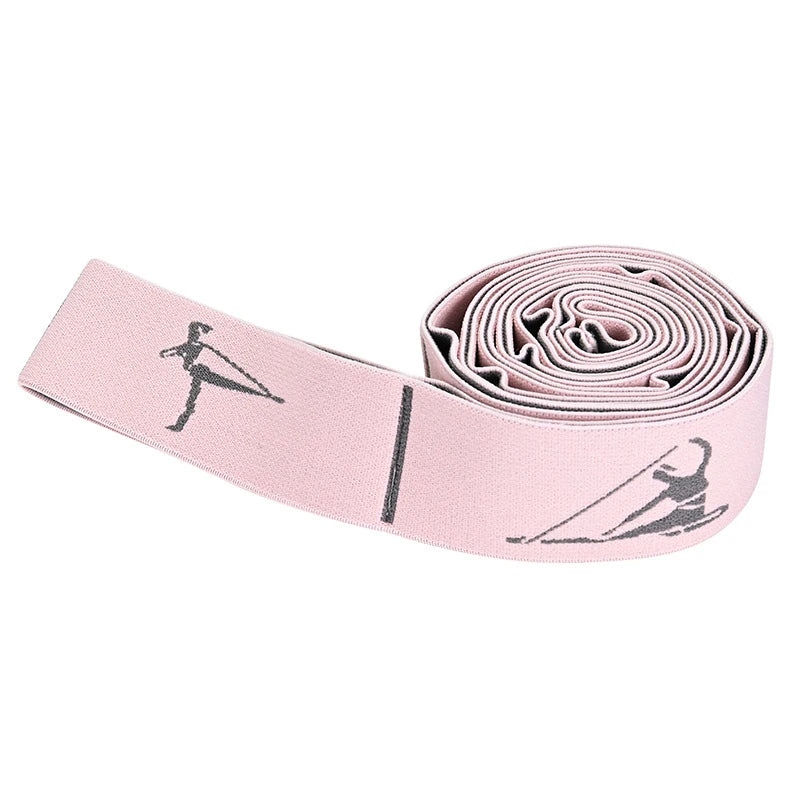 Yoga Resistance Band Subsection Auxiliary Stretching Belt Adult Training Elastic Bands  Pilates Dance Loop Fitness Tension