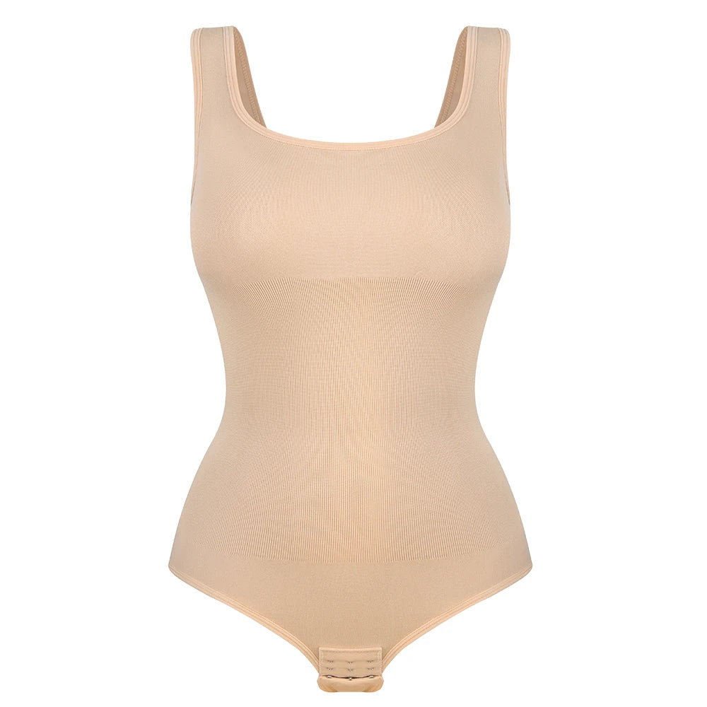 Plus Size Women's Briefs Bodysuit Butt Lifter Wide Shoulder Straps Shapewear Smooth Body Tummy Control Body Shaper XL-5XL New in