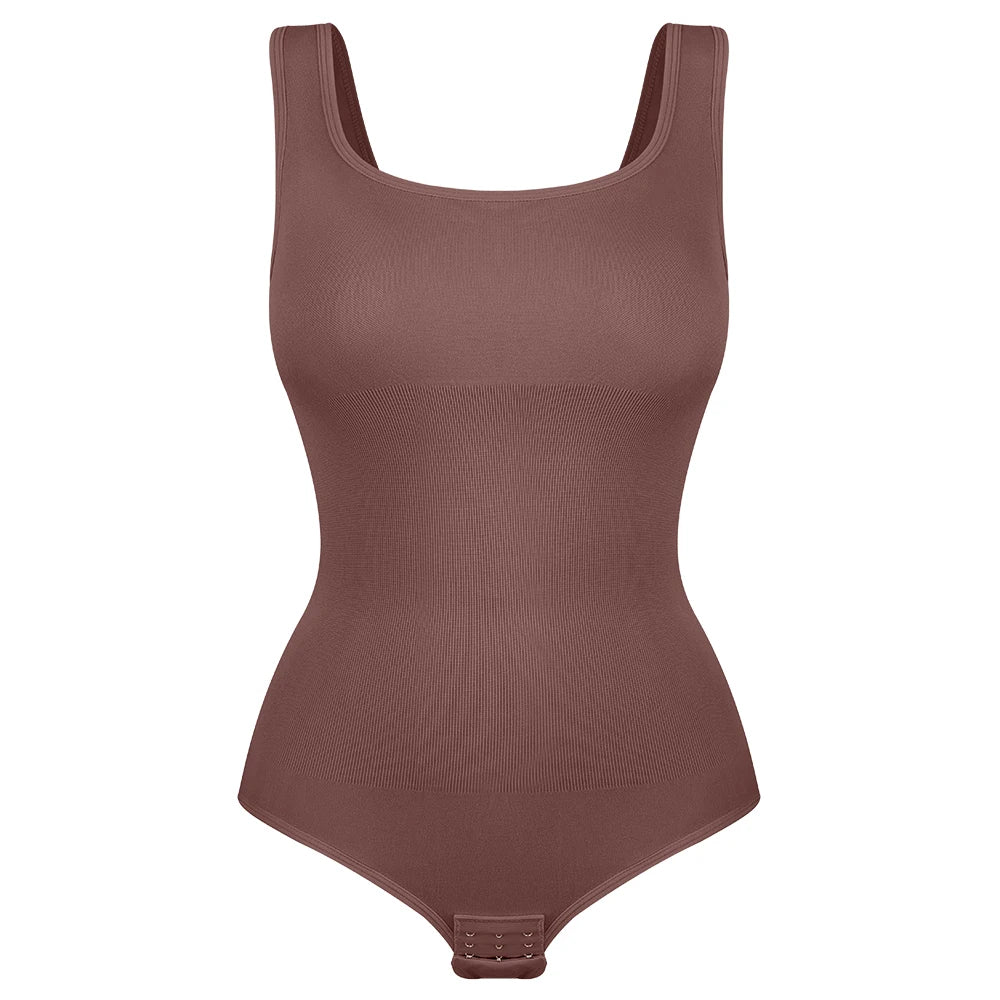 Plus Size Women's Briefs Bodysuit Butt Lifter Wide Shoulder Straps Shapewear Smooth Body Tummy Control Body Shaper XL-5XL New in