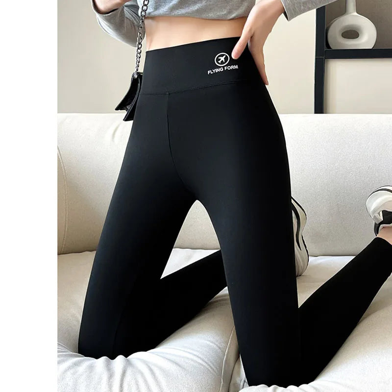 1pc Waist Women's Leggings Stretch Yoga Pants Tights Push Up Fitness Running Sportswear Solid Color pants
