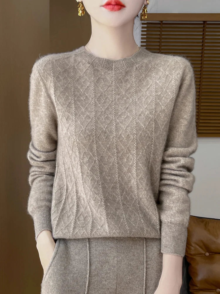 100% Merino Wool Women sweater