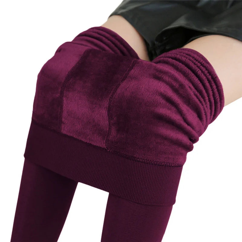 Women Winter Warm  Leggings High Waist, Stretchy