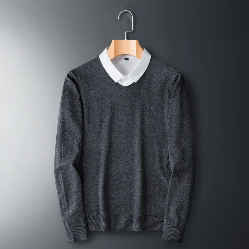 Men's Sweaters V-neck Pullovers Cashmere