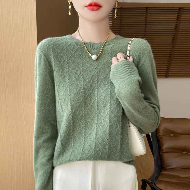 100% Merino Wool Women sweater