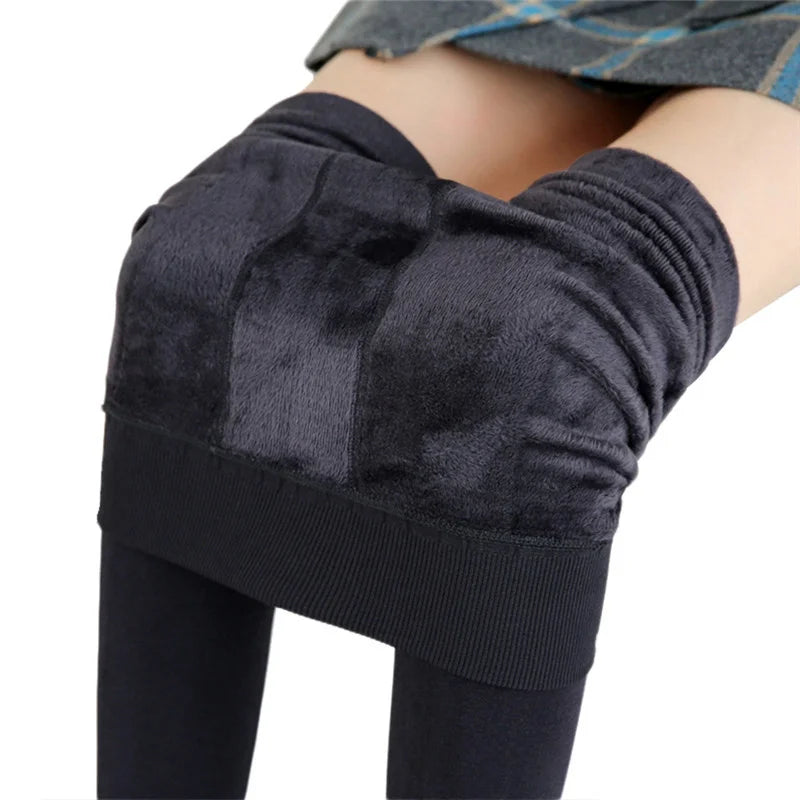 Women Winter Warm  Leggings High Waist, Stretchy