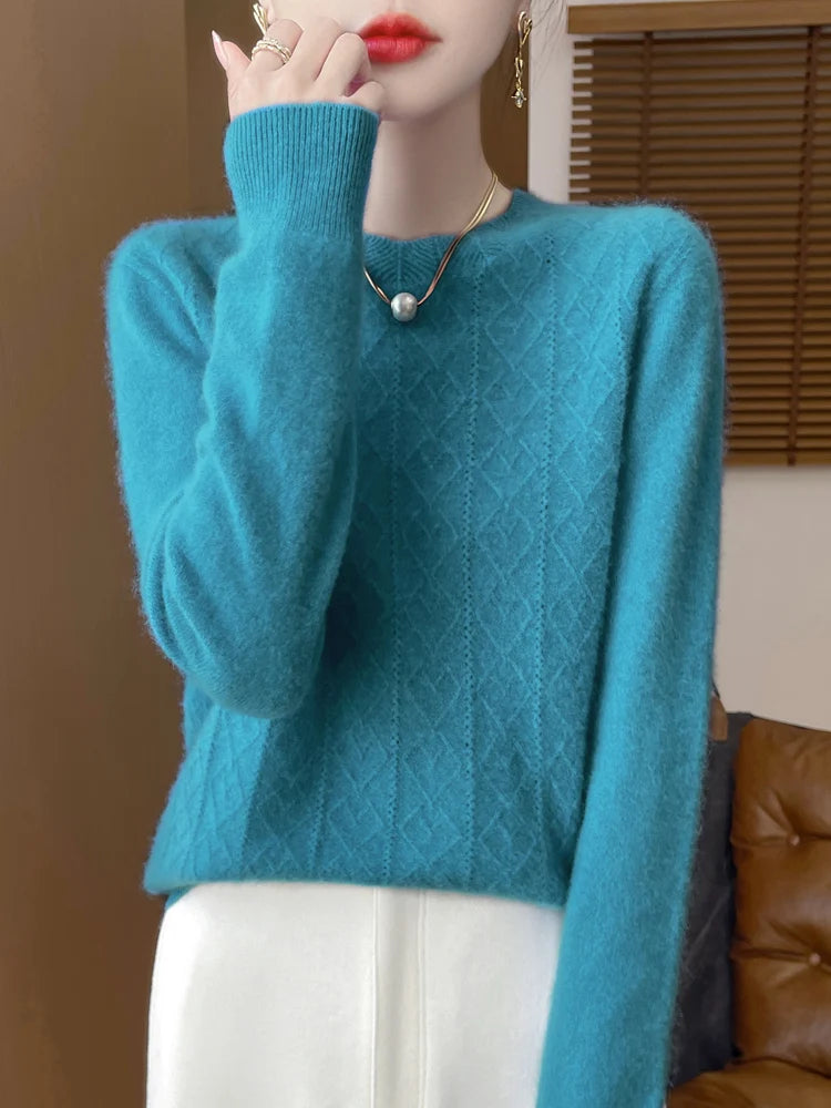 100% Merino Wool Women sweater