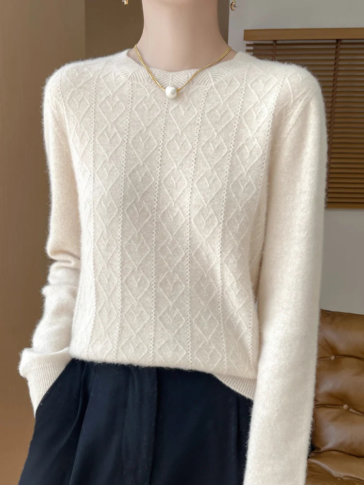 100% Merino Wool Women sweater